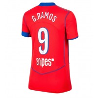 Paris Saint-Germain Goncalo Ramos #9 Tretí Ženy futbalový dres 2025-26 Krátky Rukáv
